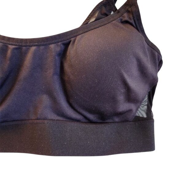 Natori Sports Bra 34B Black Gravity Contour Underwire Back Close High Impact - Picture 3 of 10